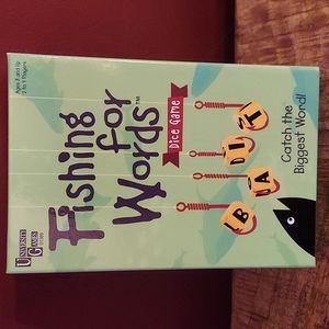 Fishing for Words Dice Game